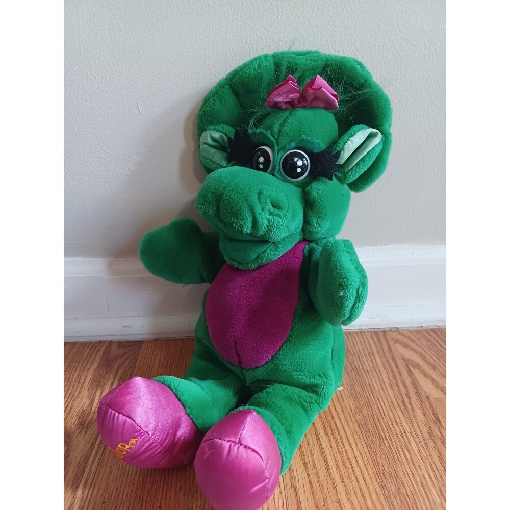Vintage Baby bop plush hand puppet